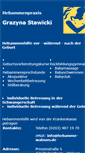 Mobile Screenshot of hebamme-walsum.de